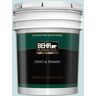 BEHR PREMIUM PLUS 5 gal. #S450-1 Beach Foam Semi-Gloss Enamel Exterior Paint & Primer