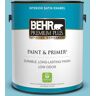 BEHR PREMIUM PLUS 1 gal. #530D-4 Maiden Voyage Satin Enamel Low Odor Interior Paint & Primer