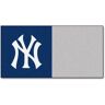 FANMATS New York Yankees Blue Residential 18 in. x 18 in. Peel and Stick Carpet Tile (20 Tiles/Case) 45 sq. ft.