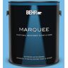 BEHR MARQUEE 1 gal. #550B-4 Costa Rica Blue Satin Enamel Exterior Paint & Primer