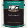 BEHR PREMIUM PLUS 1 gal. Designer Collection #DC-013 Harmonious White Semi-Gloss Enamel Exterior Paint & Primer