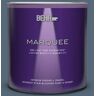 BEHR MARQUEE 1 qt. #S510-6 Durango Blue One-Coat Hide Eggshell Enamel Interior Paint & Primer