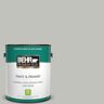 BEHR PREMIUM PLUS 1 gal. #QE-50 Gull Gray Semi-Gloss Enamel Low Odor Interior Paint & Primer