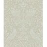 NextWall Neutral Tonal Bird Garden Vinyl Peel and Stick Wallpaper Roll (Covers 31.35 sq. ft.)