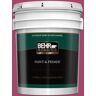 BEHR PREMIUM PLUS 5 gal. Home Decorators Collection #HDC-SM14-1 Fuschia Flair Semi-Gloss Enamel Exterior Paint & Primer