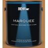 BEHR MARQUEE 1 gal. #PMD-106 Caramel Sauce Satin Enamel Exterior Paint & Primer