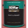 BEHR PREMIUM PLUS 1 gal. #MQ1-11 Drama Queen Semi-Gloss Enamel Exterior Paint & Primer