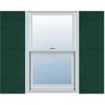 Ekena Millwork 14 in. x 60 in. Lifetime Vinyl TailorMade Four Board Joined Board and Batten Shutters Pair Midnight Green