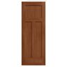 JELD-WEN 28 in. x 80 in. Craftsman Hazelnut Stain Molded Composite MDF Interior Door Slab