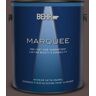 BEHR MARQUEE 1 gal. #MQ1-43 Piano Brown One-Coat Hide Satin Enamel Interior Paint & Primer