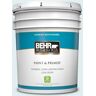 BEHR PREMIUM PLUS 5 gal. #M480-1 Helium Satin Enamel Low Odor Interior Paint & Primer