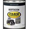 Rust-Oleum 1 qt. Farm Equipment Low Gloss Black Enamel Paint (2-Pack)