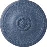 Ekena Millwork 18-1/8 in. x 3/4 in. Bailey Urethane Ceiling Medallion (Fits Canopies upto 4 in.) Hand-Painted Americana Crackle