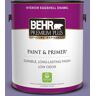 BEHR PREMIUM PLUS 1 gal. #640D-6 Chinese Violet Eggshell Enamel Low Odor Interior Paint & Primer