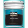 BEHR PREMIUM PLUS 5 gal. #P460-4 Lagoon Rock Satin Enamel Exterior Paint & Primer