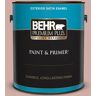 BEHR PREMIUM PLUS 1 gal. #190E-3 Velveteen Crush Satin Enamel Exterior Paint & Primer