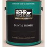 BEHR PREMIUM PLUS 1 gal. #PPL-77 Cocoa Parfait Semi-Gloss Enamel Exterior Paint & Primer