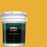 BEHR PREMIUM PLUS 5 gal. #P280-7 Midsummer Gold Semi-Gloss Enamel Exterior Paint & Primer