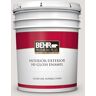 BEHR PREMIUM PLUS 5 gal. #MQ3-33 Creme De La Creme Hi-Gloss Enamel Interior/Exterior Paint