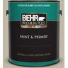 BEHR PREMIUM PLUS 1 gal. #BXC-19 Historical Ruins Semi-Gloss Enamel Exterior Paint & Primer