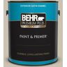 BEHR PREMIUM PLUS 1 gal. #MQ6-59 Still Moment Satin Enamel Exterior Paint & Primer