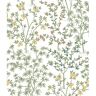 ERIN & BEN CO. White Lemon Grove Non Woven Premium Peel and Stick Wallpaper