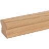 EVERMARK Stair Parts 6510 8 ft. Unfinished White Oak Handrail