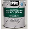 BEHR PREMIUM 1 gal. #790C-3 Dolphin Fin Solid Color Waterproofing Exterior Wood Stain and Sealer