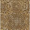 Seabrook Designs Ibiza Gold, Terra Cotta, and Chocolate Medallion Paper Strippable Roll (Covers 56.05 sq. ft.)