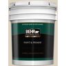 BEHR PREMIUM PLUS 5 gal. #PPU7-10 Roman Plaster Semi-Gloss Enamel Exterior Paint & Primer