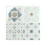 smart tiles Vintage Parma Multi-Color 9 in. x 9 in. Vinyl Peel and Stick Tile (2.22 sq. ft./4-Pack)