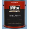 BEHR PREMIUM PLUS 1 gal. #570D-4 Colorado Springs Flat Exterior Paint & Primer