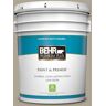 BEHR PREMIUM PLUS 5 gal. #MQ2-52 Roadside Satin Enamel Low Odor Interior Paint & Primer