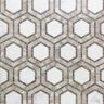 Ivy Hill Tile Zeta Asian Statuary 10-3/4 in. x 12-1/4 in. Polished Marble Mosaic Tile (0.91 sq. ft./ sheet)