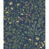 ERIN & BEN CO. Navy Lemon Grove Non Woven Premium Peel and Stick Wallpaper