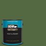 BEHR PREMIUM PLUS 1 gal. #M380-7 Alfalfa Extract Satin Enamel Exterior Paint & Primer