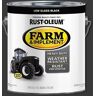 Rust-Oleum 1 gal. Farm Equipment Low Gloss Black Enamel Paint (2-Pack)