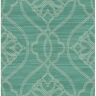 CASA MIA Medallion Scallop Jade and Ivory Paper Strippable Wallpaper Roll (Cover 56.05 sq. ft.)