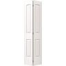 JELD-WEN 30 in. x 80 in. Santa Fe White Painted Smooth Molded Composite Closet Bi-fold Door