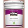 BEHR PREMIUM PLUS 5 gal. #S170-5 Smoke Bush Rose Eggshell Enamel Low Odor Interior Paint & Primer