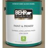 BEHR PREMIUM PLUS 1 gal. #740D-5 Twig Basket Semi-Gloss Enamel Low Odor Interior Paint & Primer