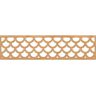 Ekena Millwork Hudson Fretwork 0.25 in. D x 47 in. W x 12 in. L Maple Wood Panel Moulding