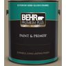 BEHR PREMIUM PLUS 1 gal. #730D-5 Village Square Semi-Gloss Enamel Exterior Paint & Primer