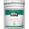 BEHR PREMIUM PLUS 5 gal. #PPU25-14 Engagement Silver Semi-Gloss Enamel Low Odor Interior Paint & Primer