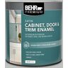 BEHR PREMIUM 1 qt. #SC-365 Cape Cod Gray Satin Enamel Interior/Exterior Cabinet, Door & Trim Paint