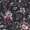 Laura Ashley Edita's Garden Charcoal Grey Removable Wallpaper