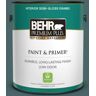 BEHR PREMIUM PLUS 1 gal. #MQ6-2 Walk Me Home Semi-Gloss Enamel Low Odor Interior Paint & Primer