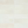 Bedrosians Celine Rectangle 2 in. x 6 in. Matte White Porcelain Floor Tile (5.33 sq. ft./Case)