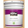 BEHR PREMIUM PLUS 5 gal. #PPU6-05 Cork Eggshell Enamel Low Odor Interior Paint & Primer