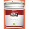 BEHR PREMIUM PLUS 5 gal. Home Decorators Collection #HDC-SM16-03 Mai Tai Flat Low Odor Interior Paint & Primer